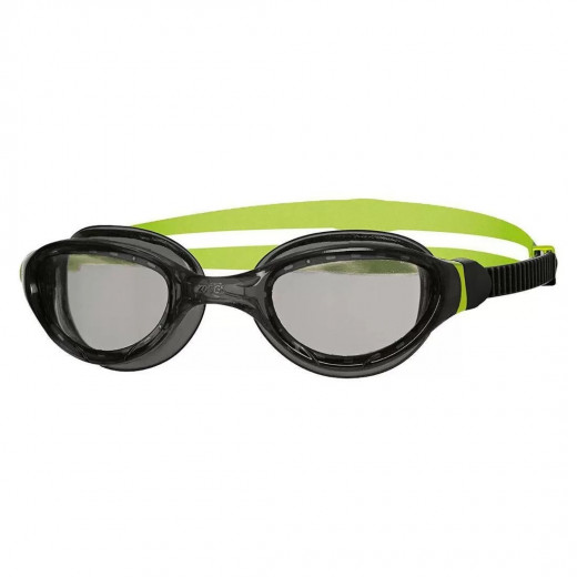 نظارات السباحة فانتوم جونيور, باللون الاسود والاخضر من زوجز