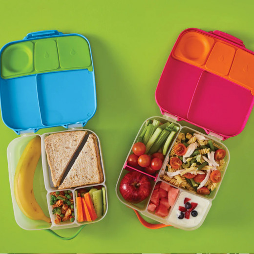 صندوق غذاء للاطفال, باللون الاخضرمن بي بوكس