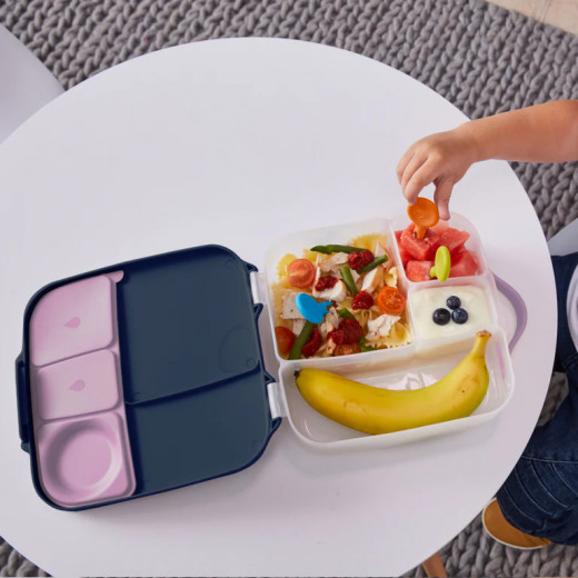 صندوق غذاء للاطفال, باللون الكحلي من بي بوكس