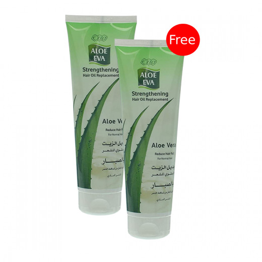 Eva Aloe Vera Hair Oil Replacement, 250 Ml + 1 Free