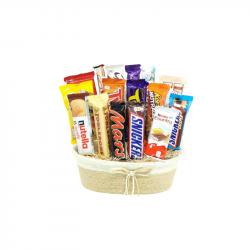 Chocolate Cute Basket, Brown