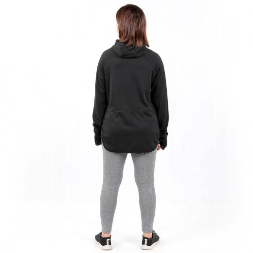 RB Running Hoodie, Short Length, Black Color