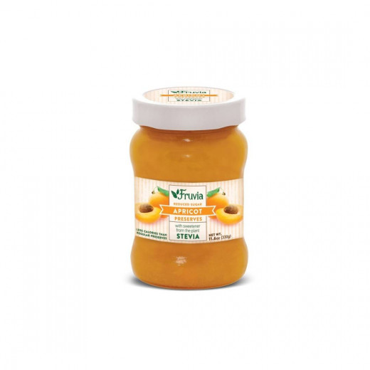 Fruvia Apricot Jam With Stevia, 330 Gram