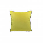 Nova Home Velvet Cushion Cover, Dark Yellow, 47x47 Cm