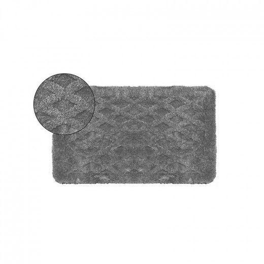 Nova Home Bath Mat "Athens", Charcoal Color, 70*120