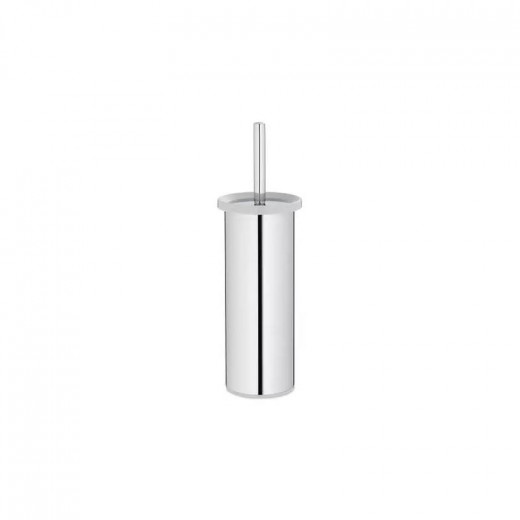 Kela "Alor" Wall-Mounted Toilet Brush, Light Grey Color Stainless Steel