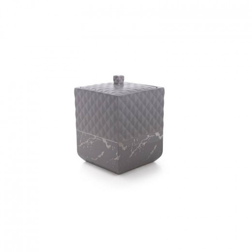 Primanova Nero Waste Bin, Grey Color