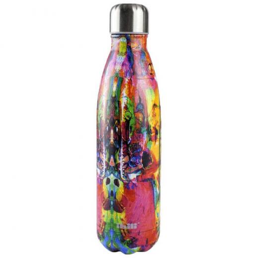 Ibili Double-Wall Thermos Bottle, Multicolor, 500ml