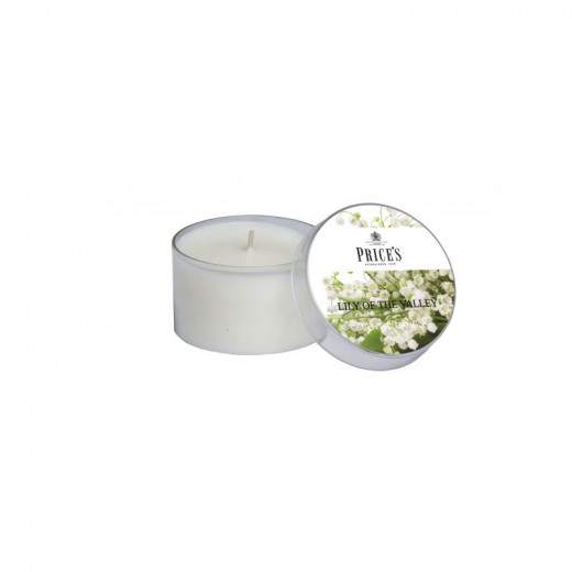 Price's Scented Candle Tin, Lily Of The Valley