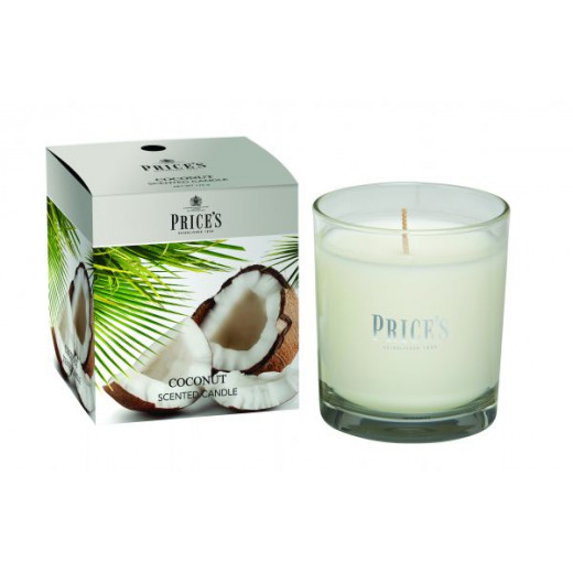 Price's Boxed Candle Jar - Coconut