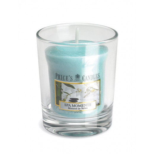 Price's Scented Votive Candle, Spa Moments