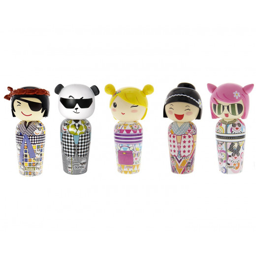 Kokeshi By Valeria Attinelli Miniatures Edt, 5 Ml, 5 Pieces