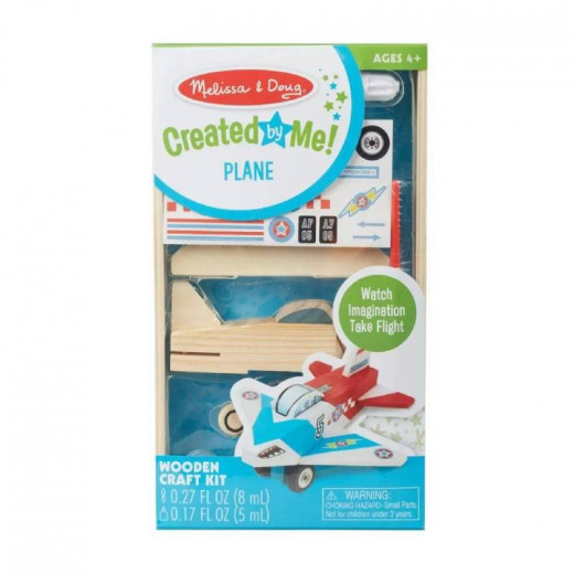 Melissa & Doug Decorate Your Own Wooden Plane