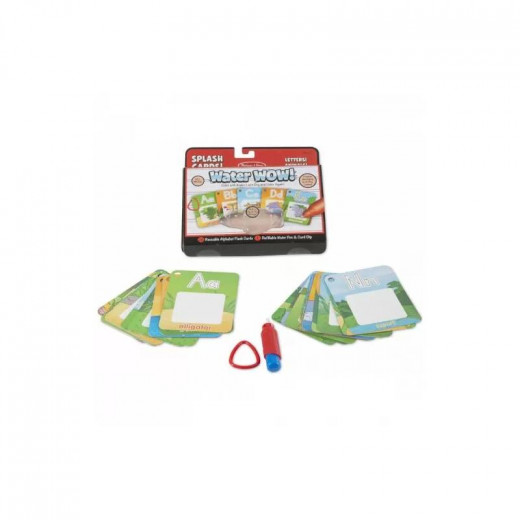 Melissa & Doug Water Wow! Splash Cards, Alphabet