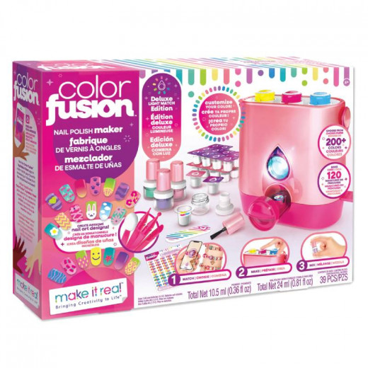 Make It Real Color Fusion Deluxe Light Match Edition Nail Polish Maker