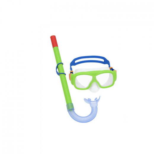 نظارة و انبوب تنفس بألوان متعددة من بيست واي