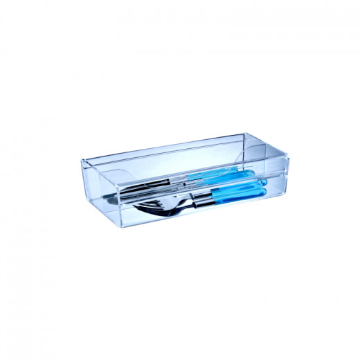 Al Hoora Cutlery Box, Clear