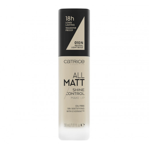 Catrice All Matt Shine Control Make Up, 010 N