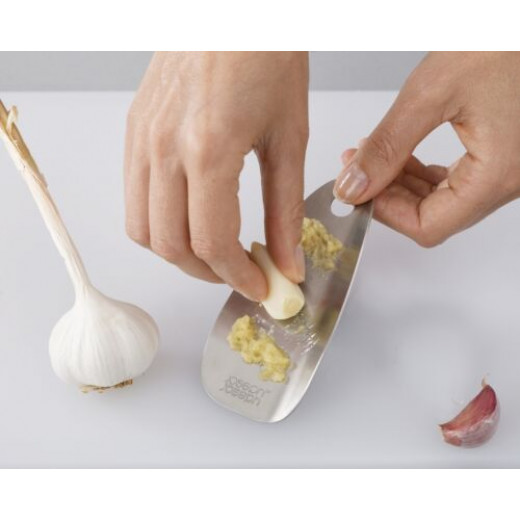 Joseph Joseph Shred-line Garlic & Ginger Grater, Stainless steel