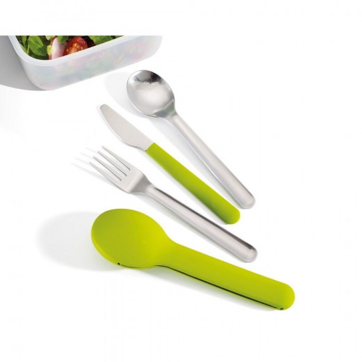 Joseph Joseph GoEat Cutlery Set, Green