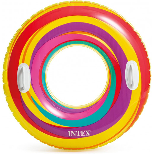 Intex Star Lifebuoy with Handles, Assorted Design 91cm