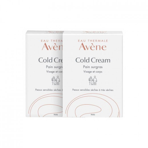 Avene Cold Cream Cleansing Bar DUO, 100gm