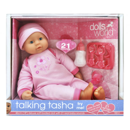 Dolls WorldMagic Talking Tasha, 21 Sound