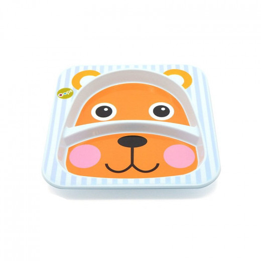 Oops Plastic Plate, Bear Design