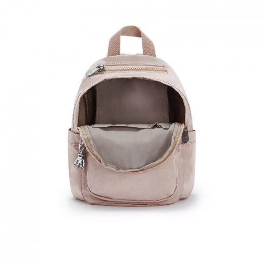 Kipling Delia Mini Backpack, Beige Color