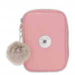 Kipling 100 Pens Pencil Case, Pink Color