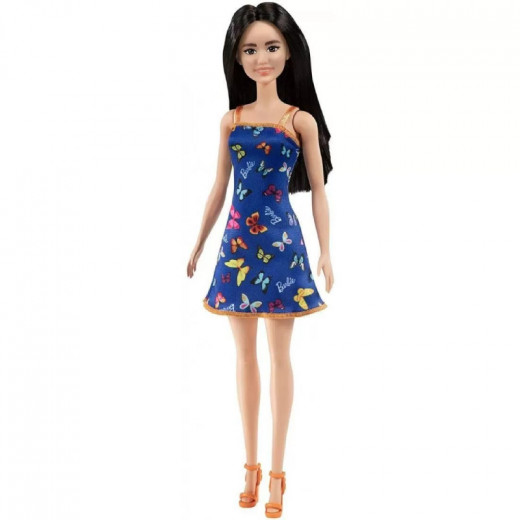 Barbie Doll With Butterfly Dress, Blue