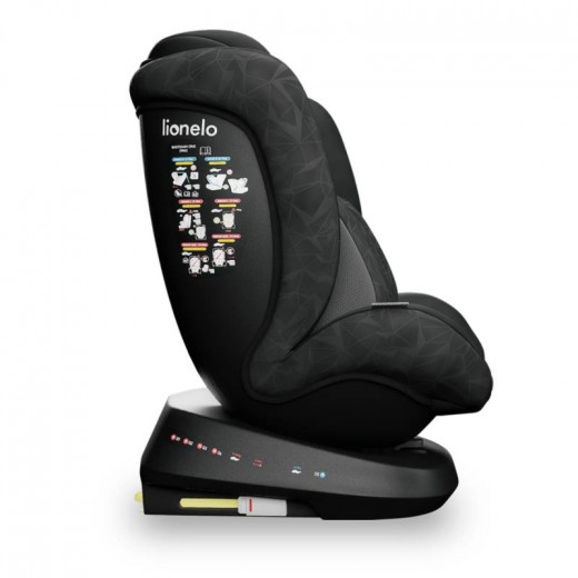 Lionelo Bastiaan One Black Onyx – child safety seat 0-36 kg