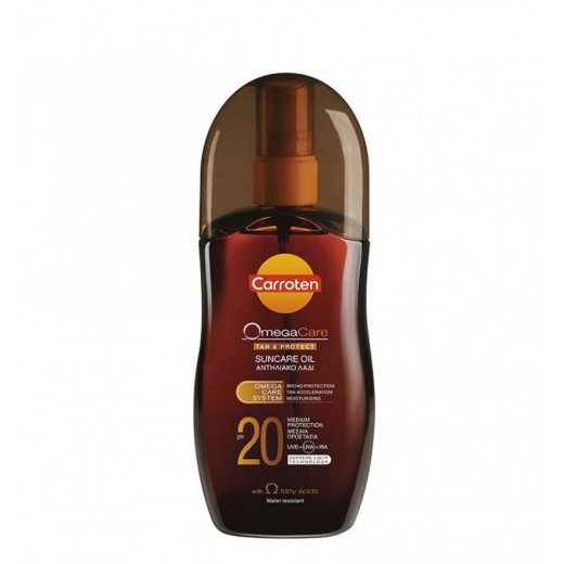 Carroten Omega Care Tan & Protect Oil 125ml, SPF20