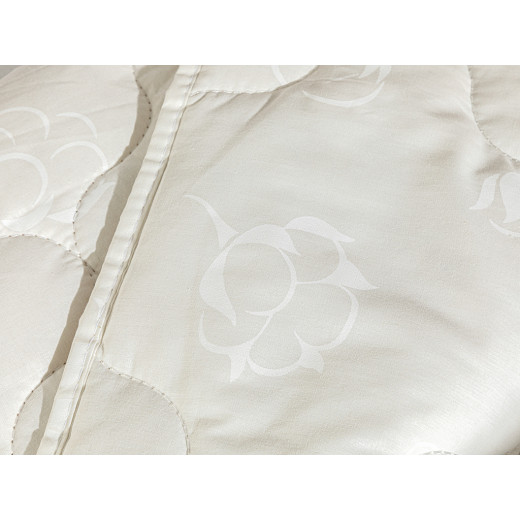 English Home Comfy Cotton Baby Quilt, White, 95x145 Cm