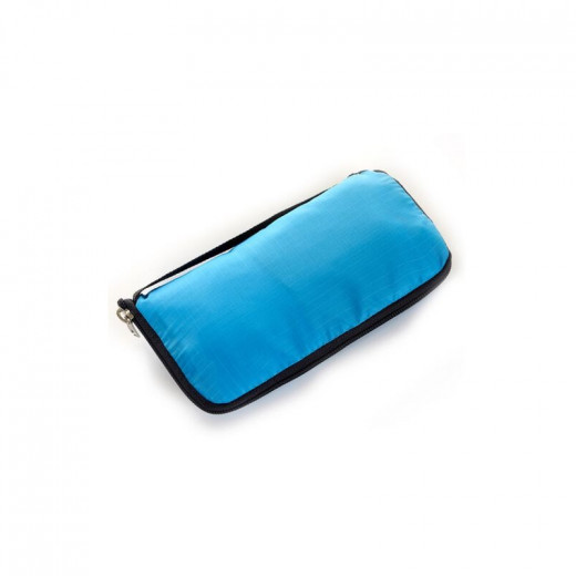 American Tourist Foldable Luggage Cover, Blue Color