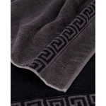 Cawo Noblesse Hand Towel, Dark Grey Color, 50*100 Cm