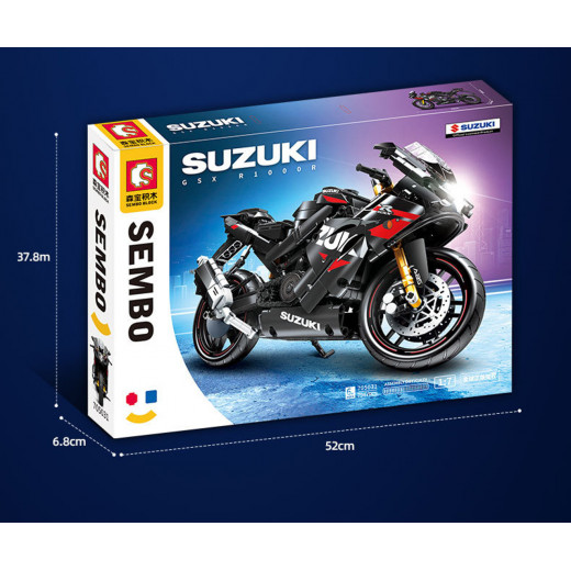 Sembo Block Suzuki GSX-R Building Blocks 794 pcs