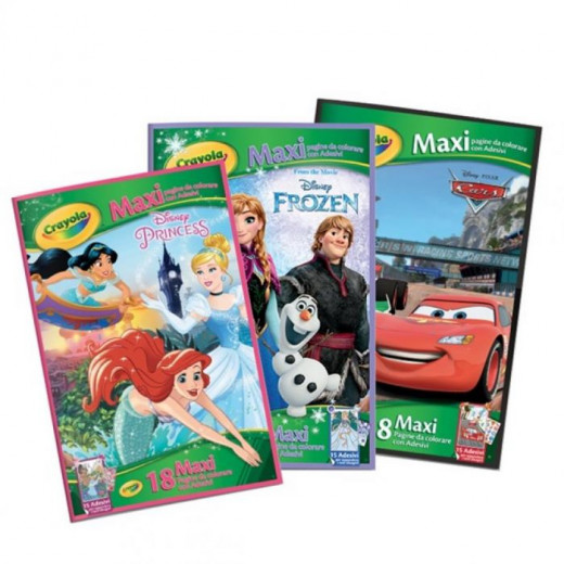 Crayola Album Maxi Coloring Pages, Assorted Colors 1 Piece