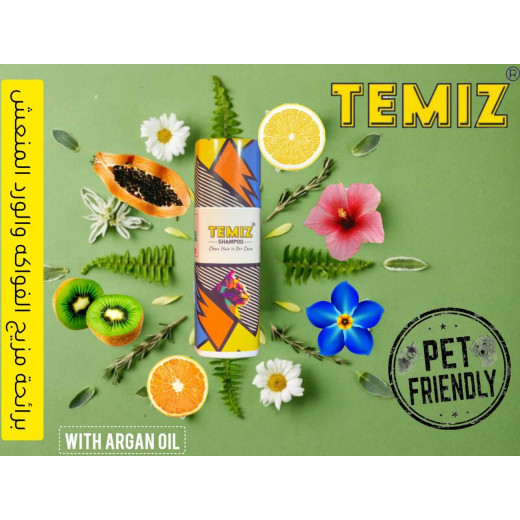 TEMIZ 4 IN 1 Pets Shampoo, 500 ml