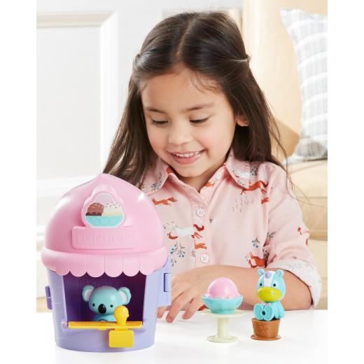 Skip Hop Zoo Ice Cream Shoppe Playset Toy, Unicorn