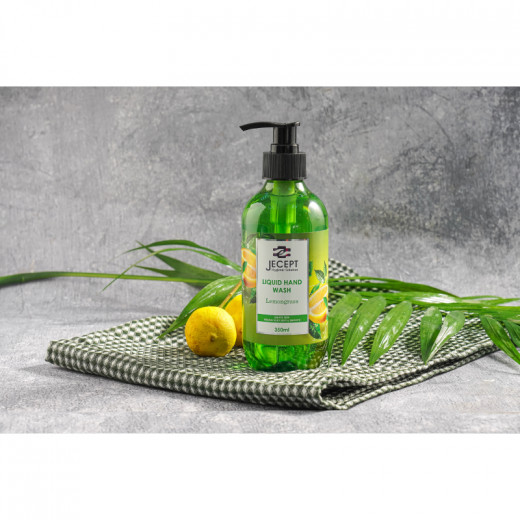 JeCept Lemongrass Liquid Hand Wash, 350 ML