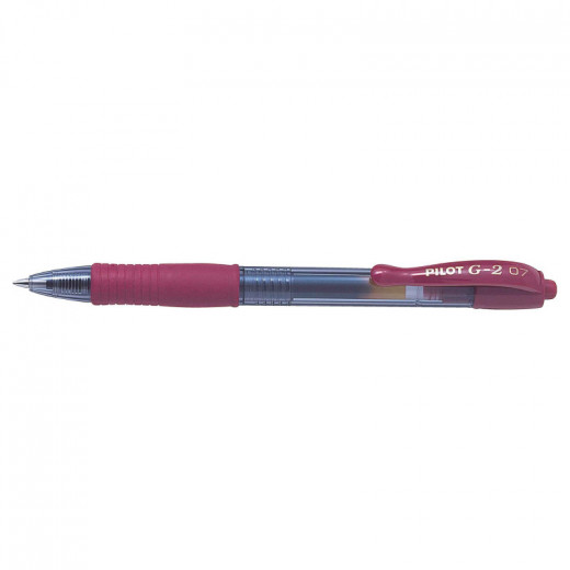 Pilot Retractable Gel Rollerball 0.7 mm Dark Red