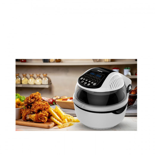 Arshia Multipurpose 20 in 1 Air Fryer with Digital Display 10 Litre , 1400Watts , Easy to clean , Rapid Air Technology for healthier frying