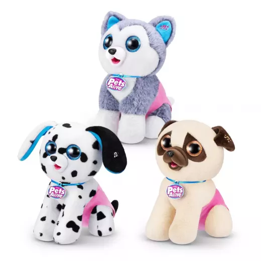 ZURU Pets Alive Pooping Puppies Interactive Plush