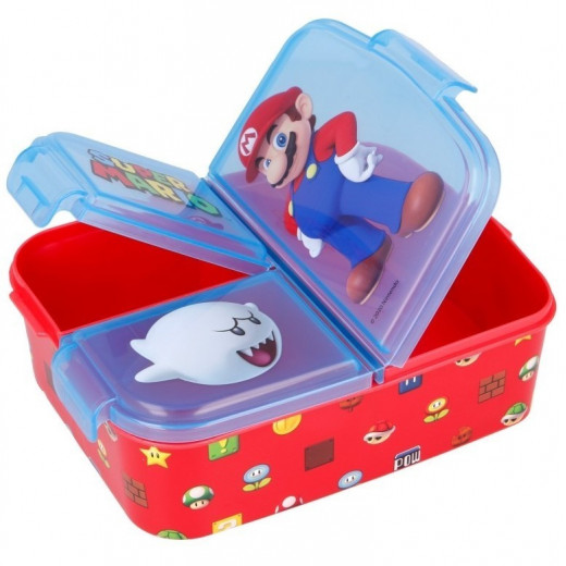 Stor Multi Compartment Sandwich Box Super Mario Box