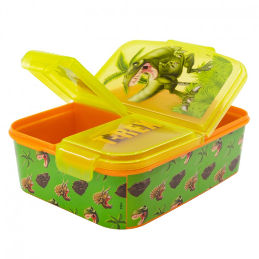 Stor Multi Compartment Sandwich Box Dinosaur