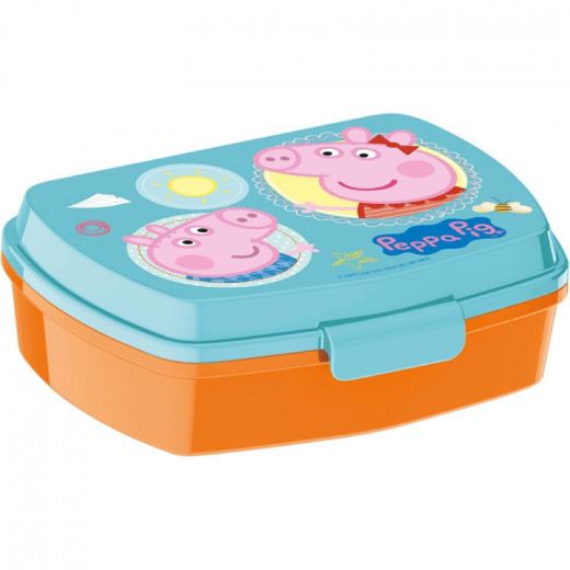 STOR FUNNY SANDWICH BOX PEPPA PIG CORE