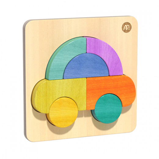 Mideer Wooden Building Blocks - Car