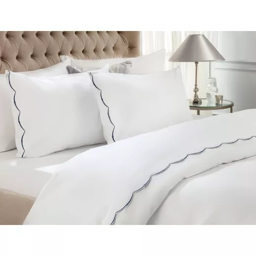 MadameCoco Felicia Embroidered Duvet Cover Set,  King Size