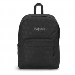 Jansport Superbreak Plus FX Embroidered Blossom Neon Backpacks, Black Color